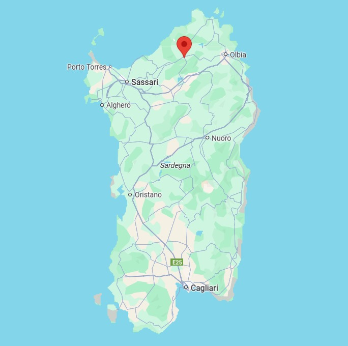 Mappa Sardegna