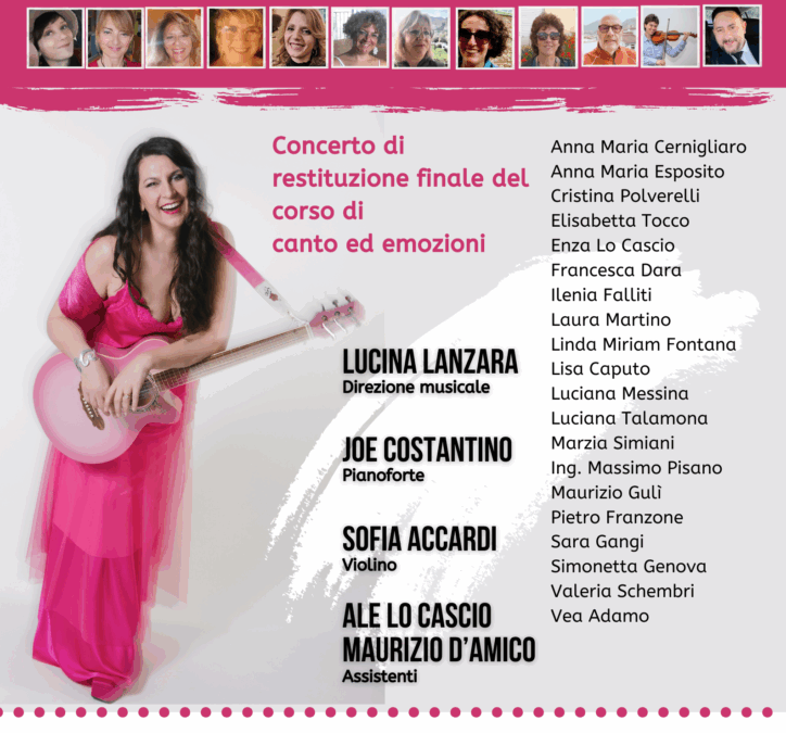 Tadàaaaa Il tuo canto libera: ecco il nostro spettacolo di restituzione finale!