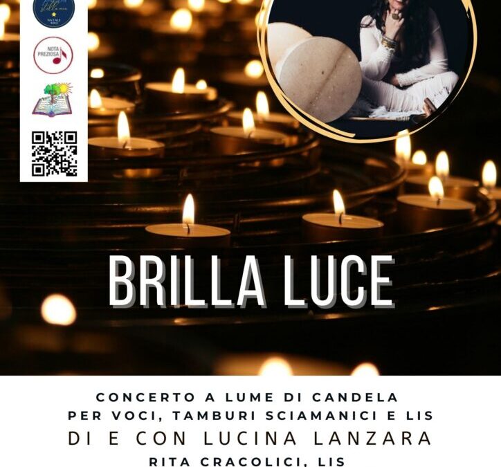 Brilla luce – concerto a lume di candela di e con Lucina Lanzara per il Natale a Palermo
